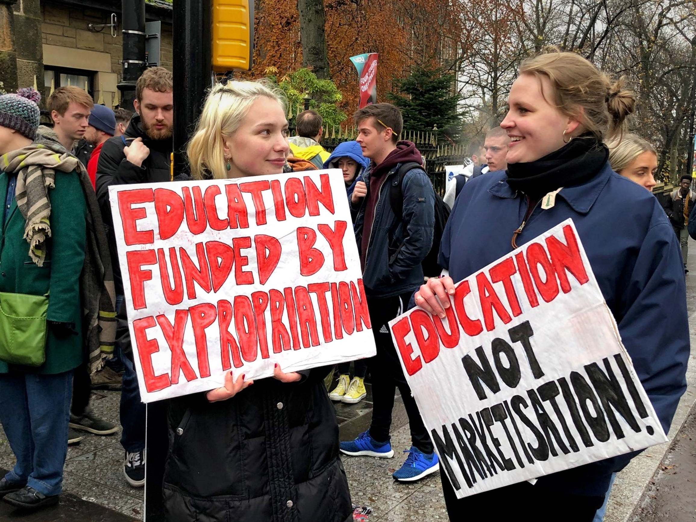 Last year, students faced eight more days of strike action at 60 universities over pensions, pay and working conditions and a further 14 days of walkouts have taken place in recent weeks