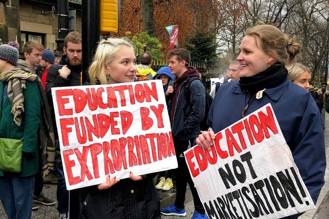 Last year, students faced eight more days of strike action at 60 universities over pensions, pay and working conditions and a further 14 days of walkouts have taken place in recent weeks