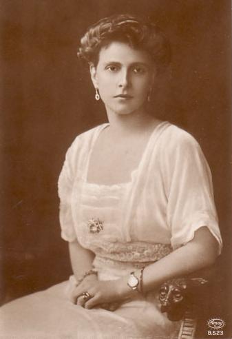 Princess Alice, shortly after her marriage to Prince Andrew