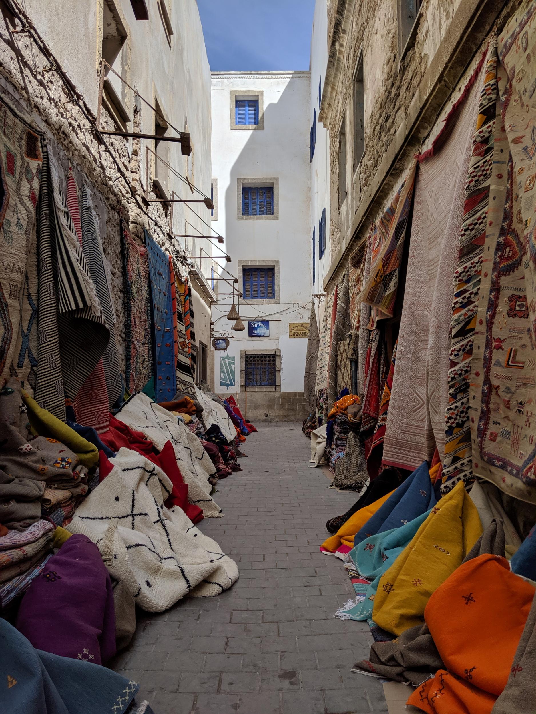 Essaouira's colourful medina