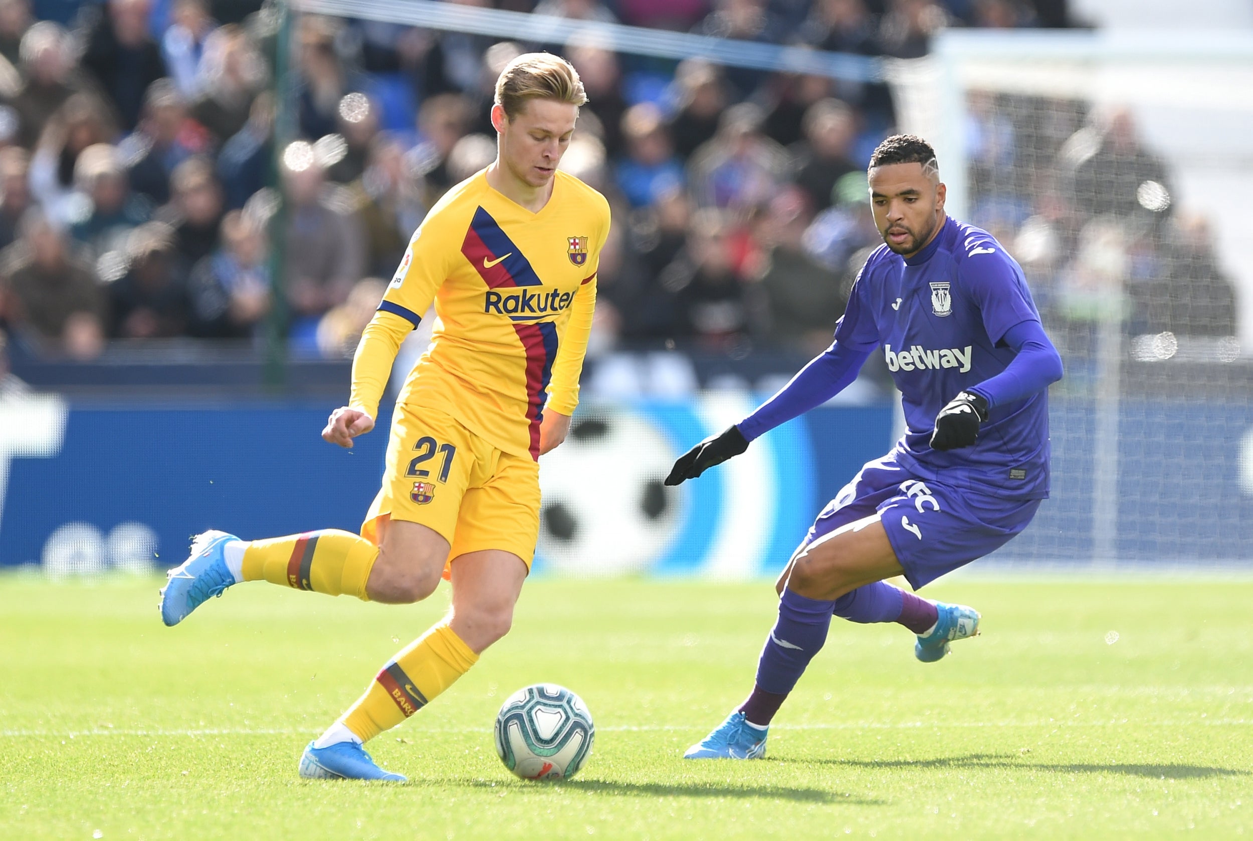 Xavi picked out Frenkie de Jong as a player to lead Barcelona to glory (Getty)