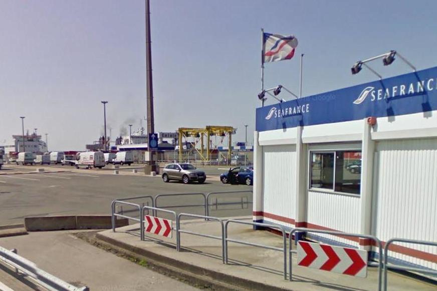 The man was arrested as he tried to board a ferry with his dead mother in the car