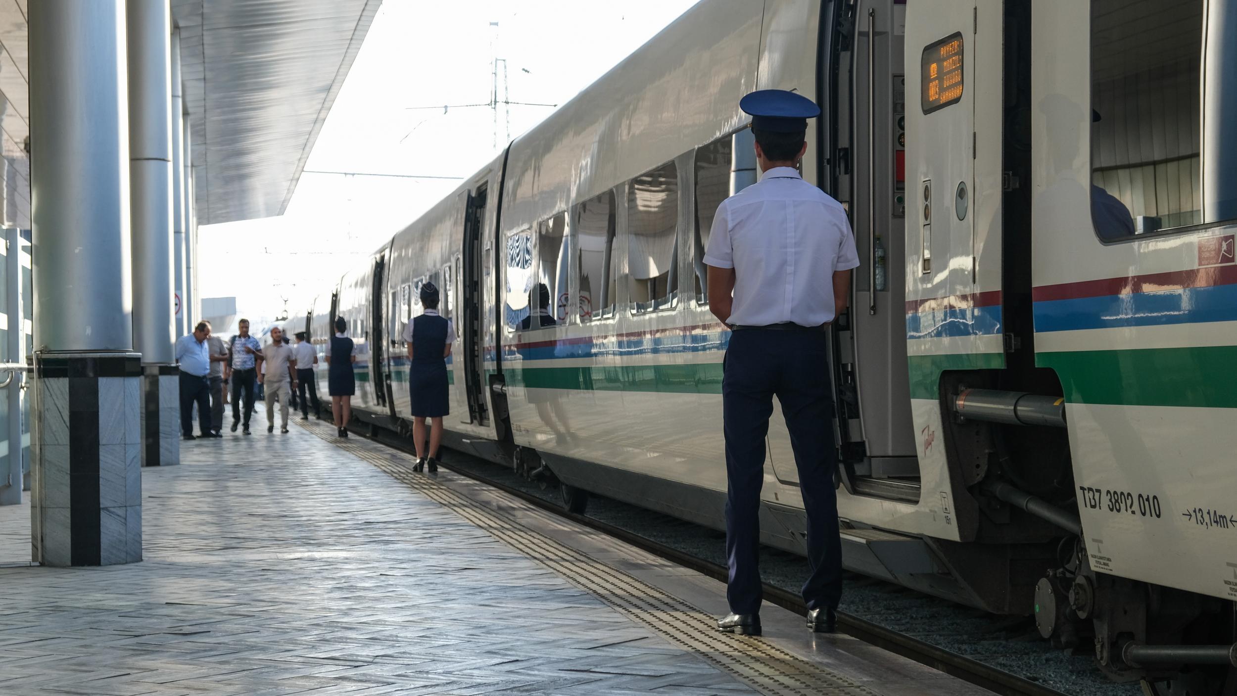 Uzbekistan's new bullet trains