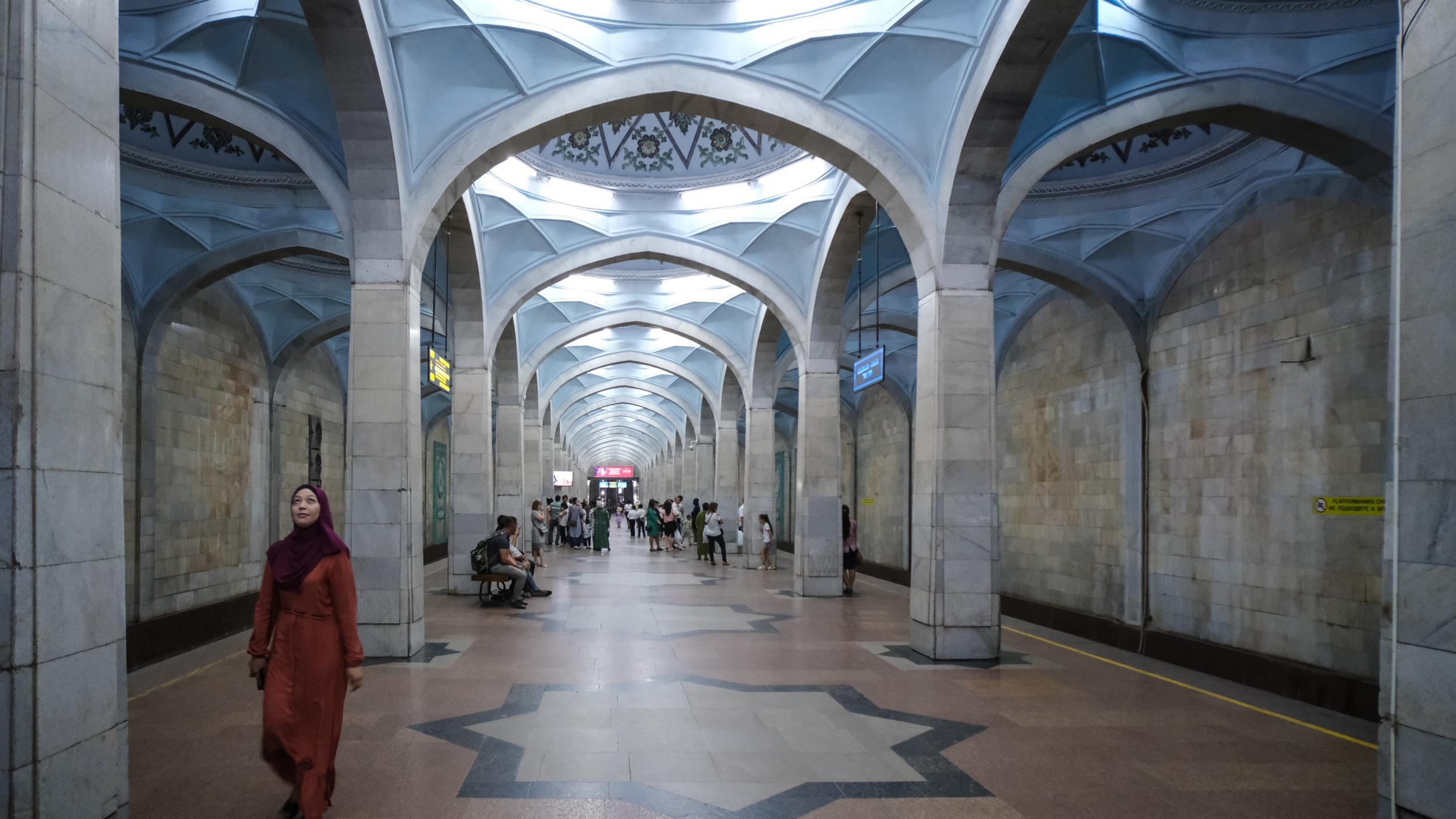 The Tashkent metro