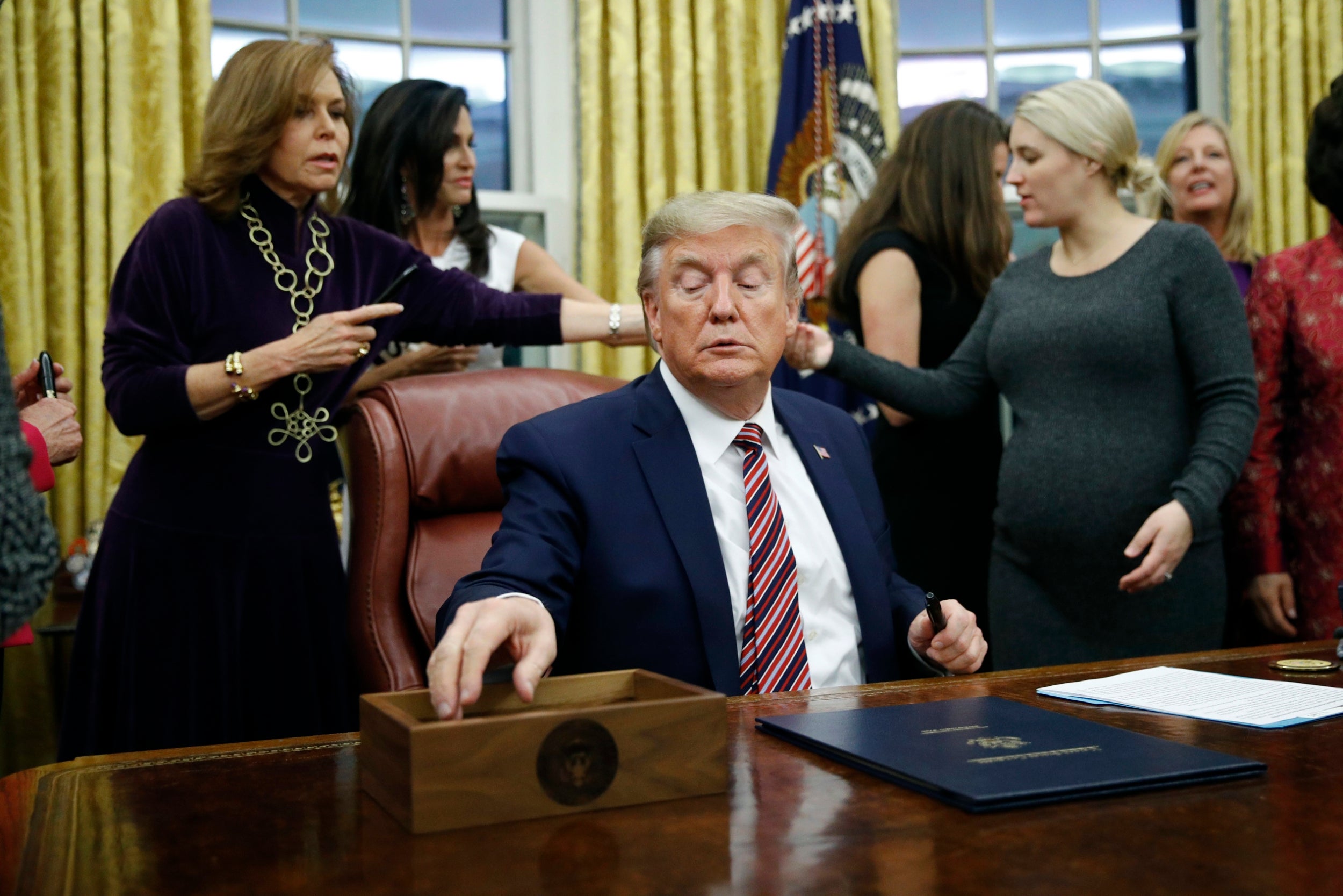Trump news – live: Impeachment blow for president after judge orders White House counsel to testify, as Melania booed at public event &apos;for first time&apos;