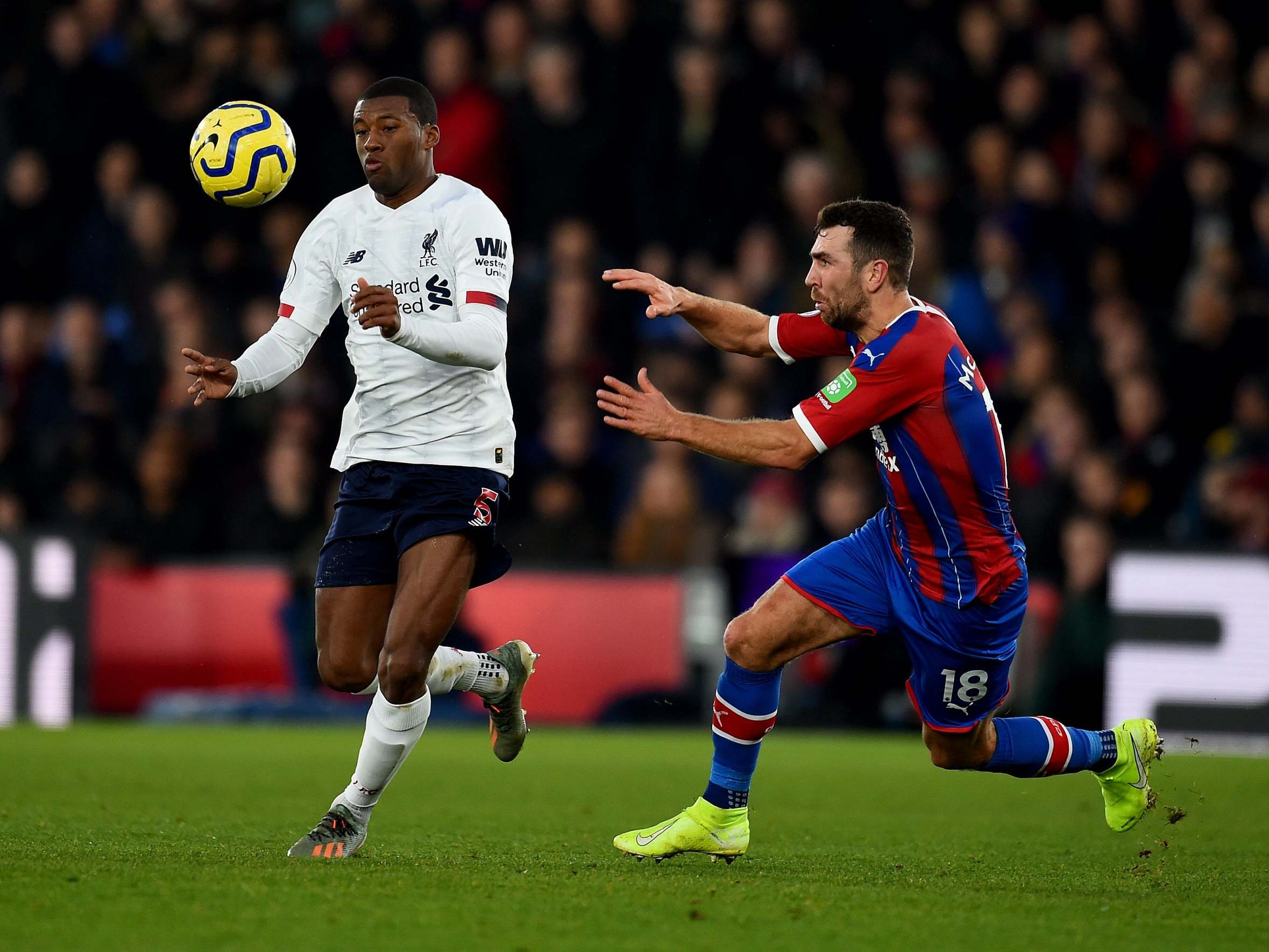 Liverpool&apos;s Georginio Wijnaldum says he would walk off in face of racist abuse