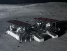 Nasa reveals possible Moon lander