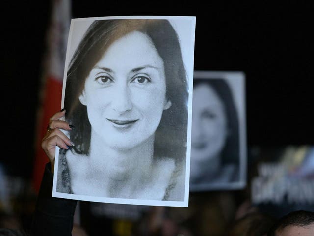 Daphne Caruana Galizia was killed in a car bomb in 2017 after investigation alleged corruption