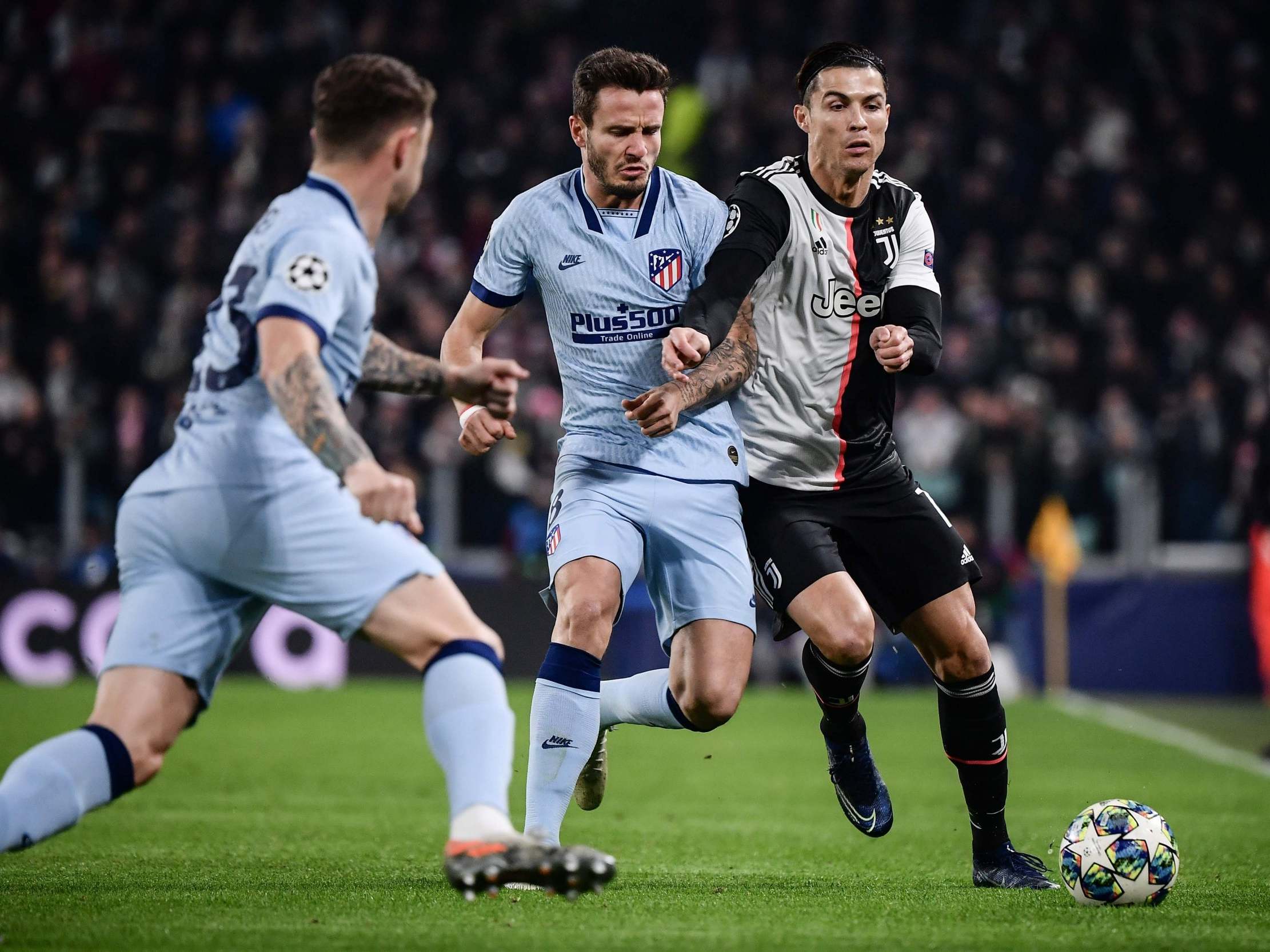 Cristiano Ronaldo goal, Juventus 1 - Atlético de Madrid 0