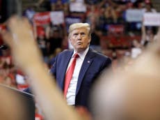 Trump calls impeachment hearings ‘bull****’ in wild rally