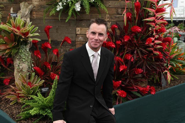 Gary Rhodes at Chelsea Flower Show in 2018