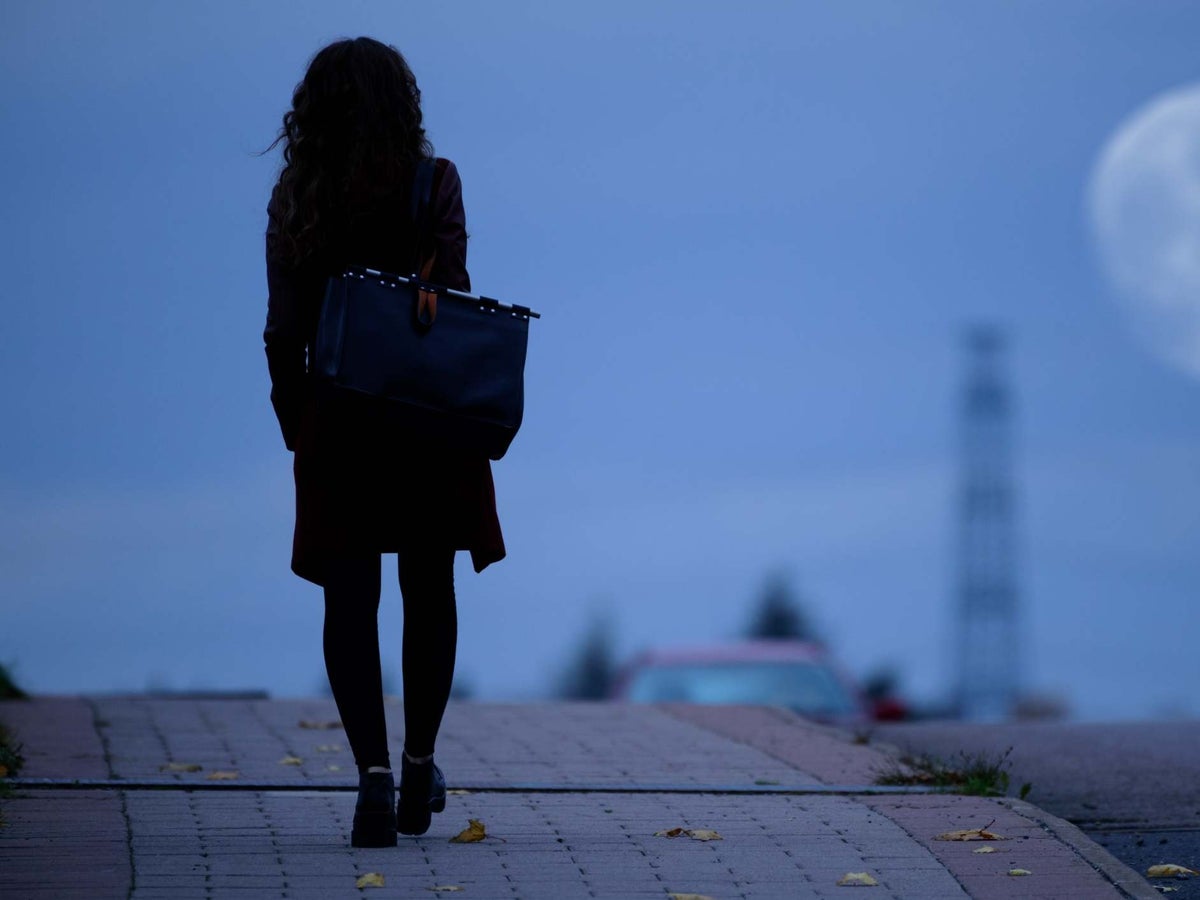Sexist And Condescending Police Tell Women They Should Not Risk Walking Alone At Night The Independent The Independent Find the perfect woman alone at night stock illustrations from getty images. risk walking alone at night