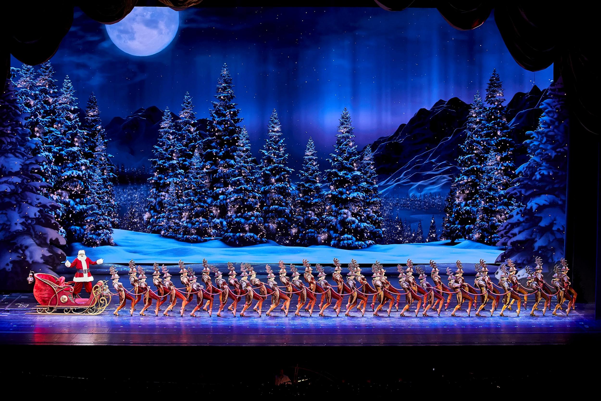 The Rockettes are a vivid part of NYC Christmas lore