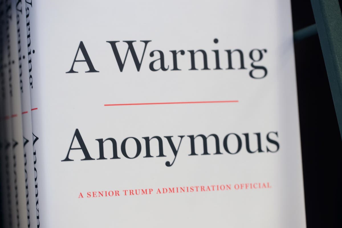 Anonymous Trump official behind tell-all book plans to reveal identity ...