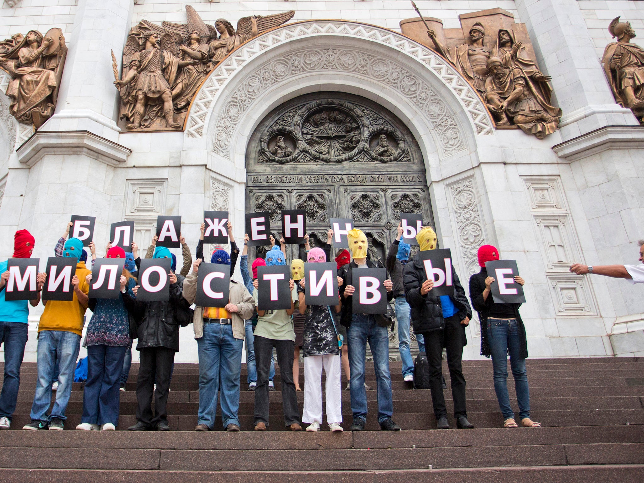 <p>10. <strong>Pussy Riot at the Cathedral of Christ The Saviour</strong> in Moscow</p>