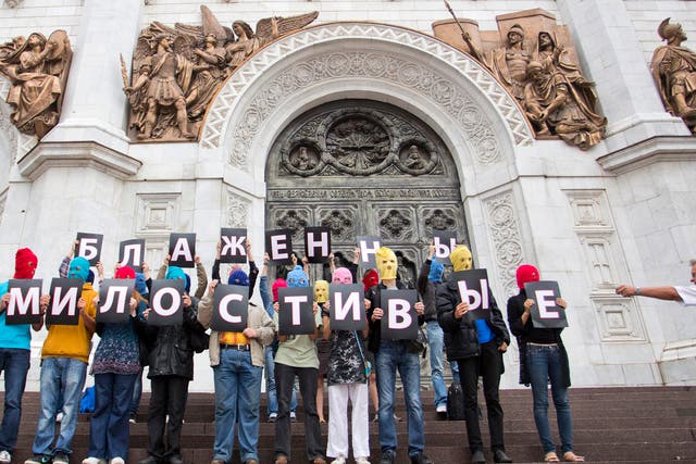 <p>10. <strong>Pussy Riot at the Cathedral of Christ The Saviour</strong> in Moscow</p>