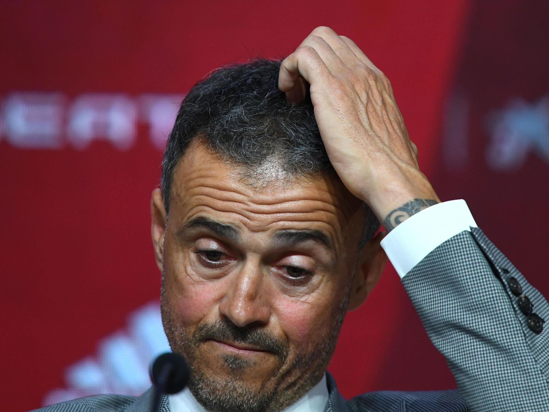 Luis Enrique accuses former Spain manager of 'disloyalty