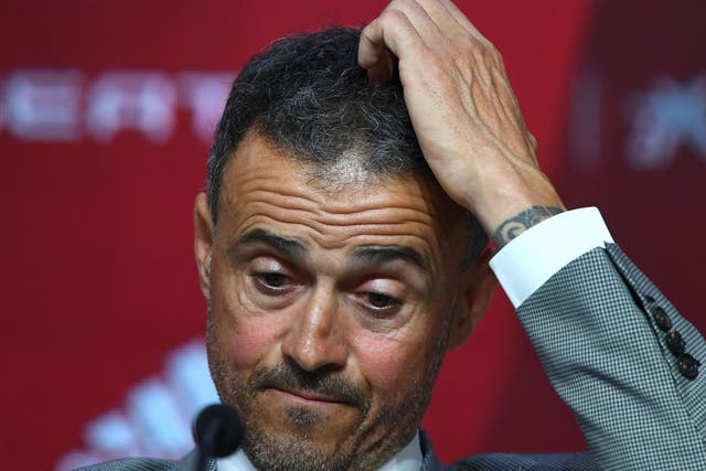 Luis Enrique was re-hired earlier this month to lead Spain after Moreno had secured the team’s spot at Euro 2020