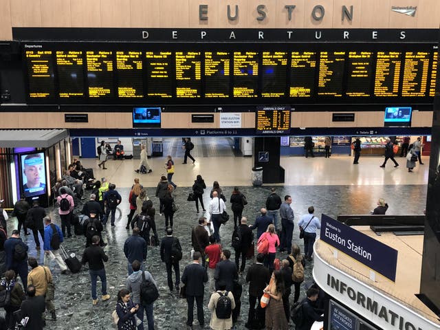 Changing trains: London Euston, hub of the West Coast main line