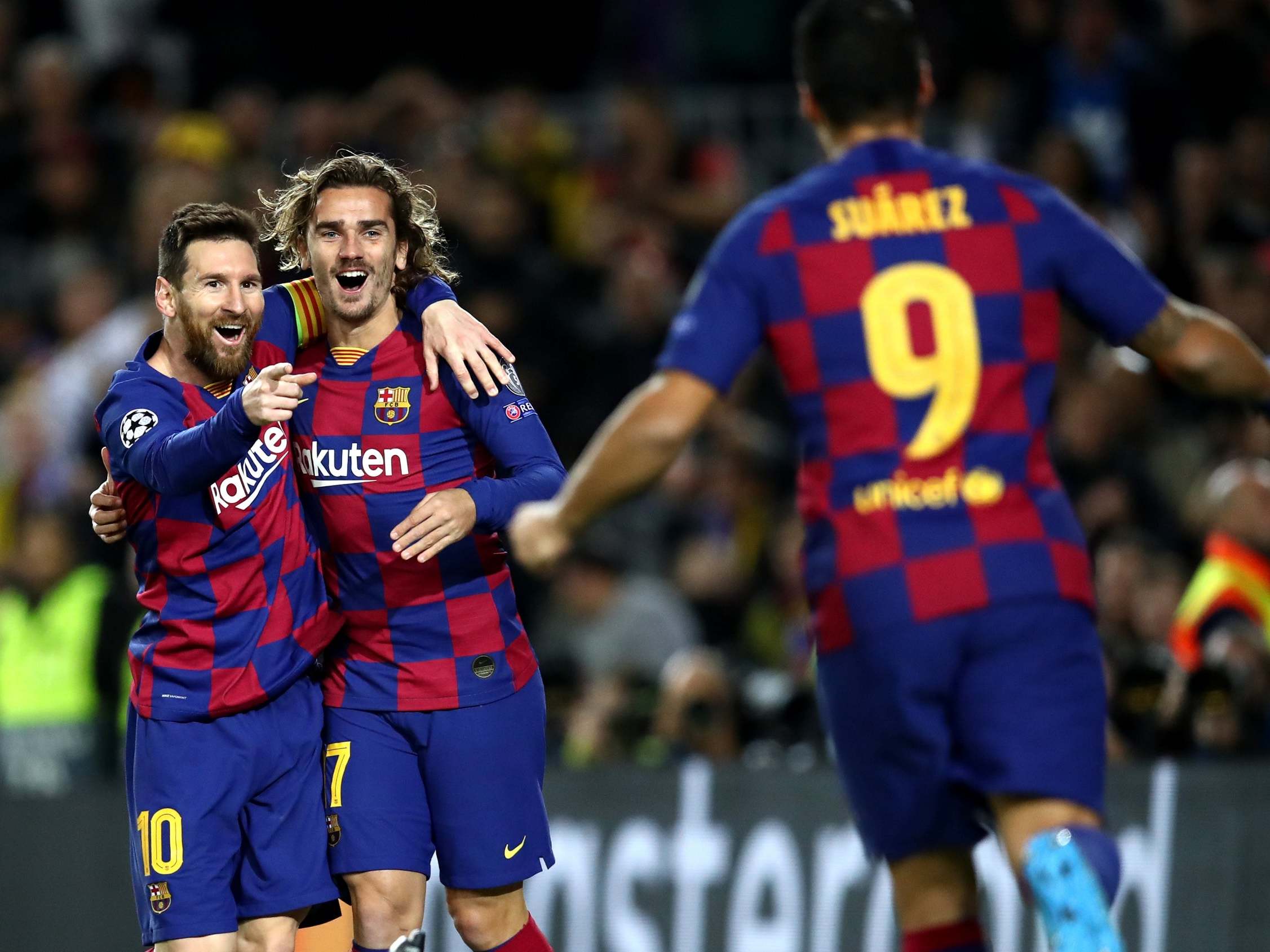 Barcelona Vs Dortmund Player Ratings Lionel Messi Runs