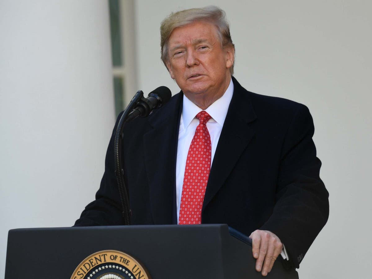 Trump news live Latest impeachment updates as exNavy
