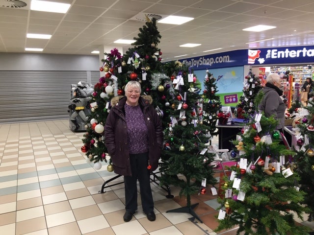 Dorothy Scott in the Middleton Grange Shopping Centre in Hartlepool