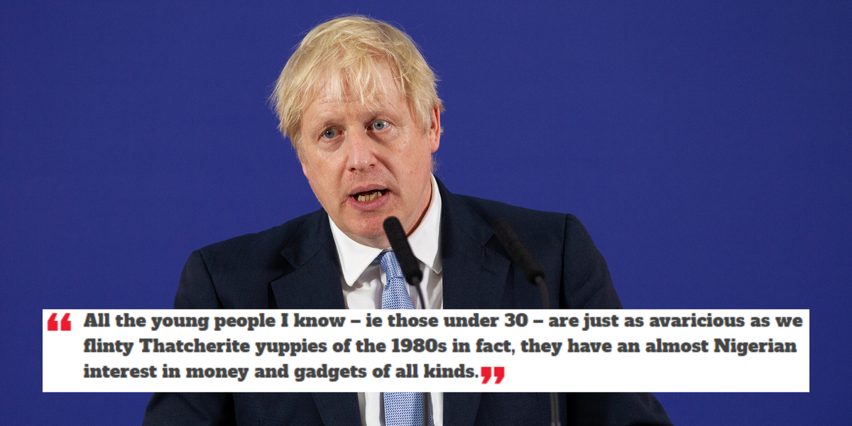 General Election Boris Johnson S Most Offensive Quotes Indy100 Indy100