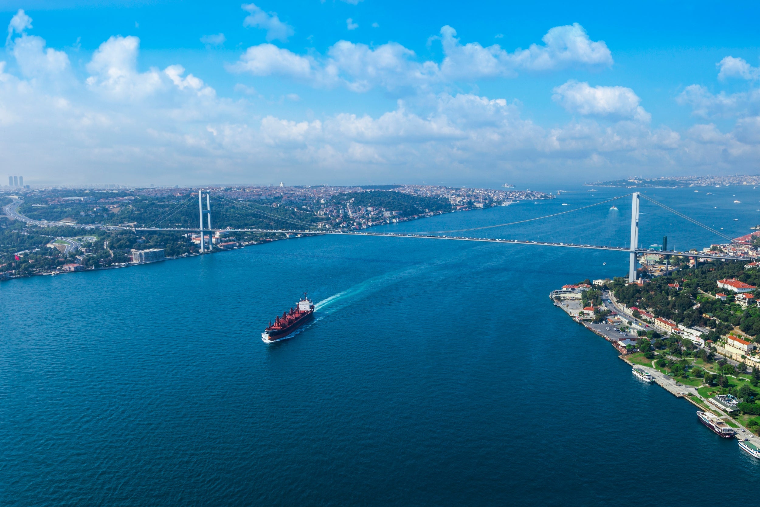 The Bosphorus, a transit point for many actors