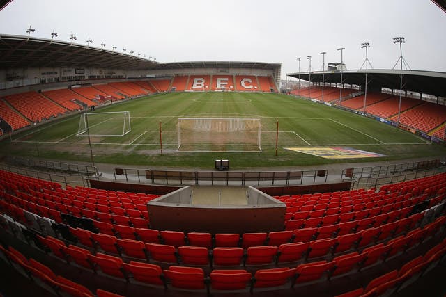 Blackpool are investigating the incident