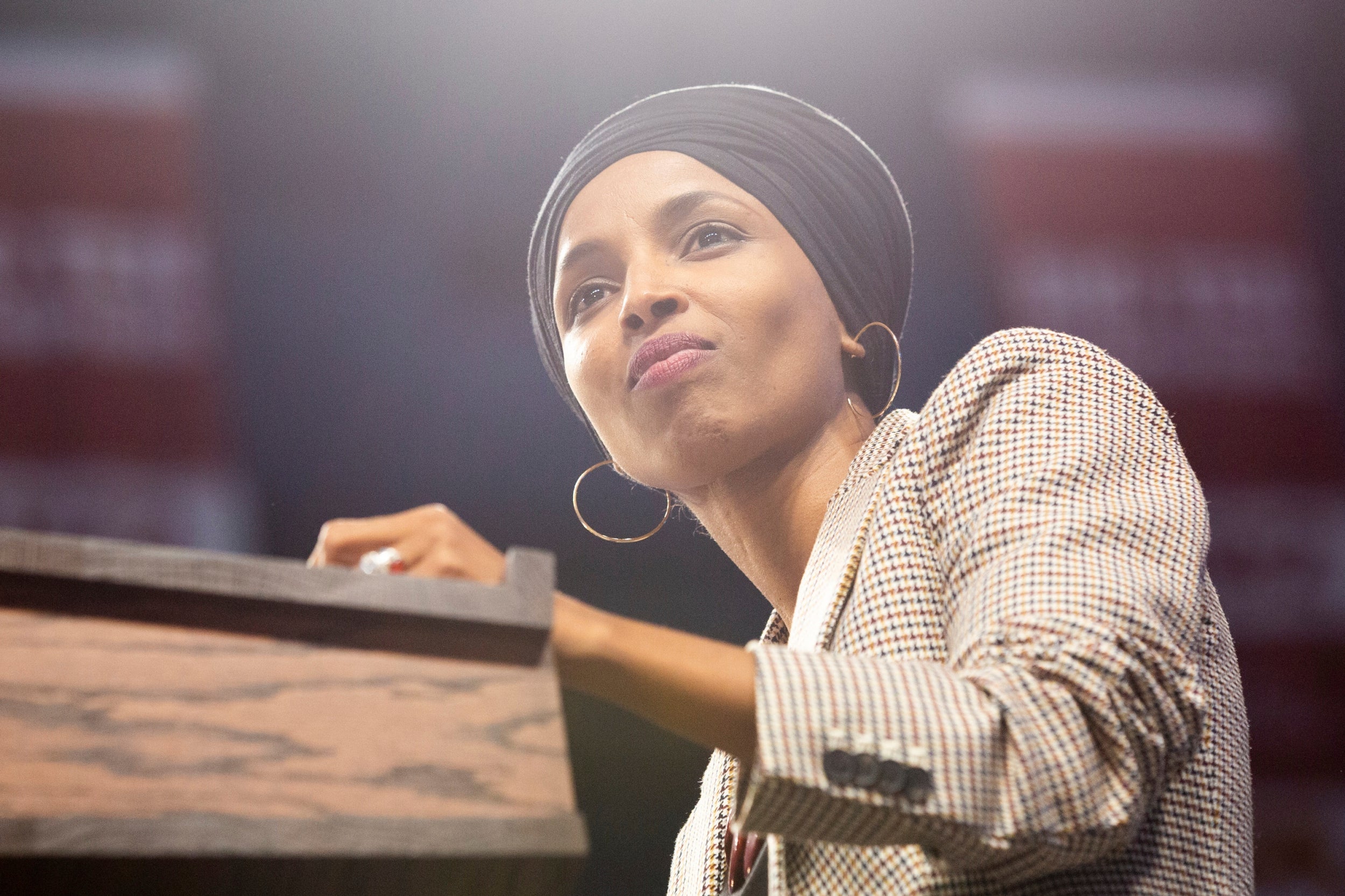 Republican running against Ilhan Omar banned from Twitter after calling for rival to be hanged
