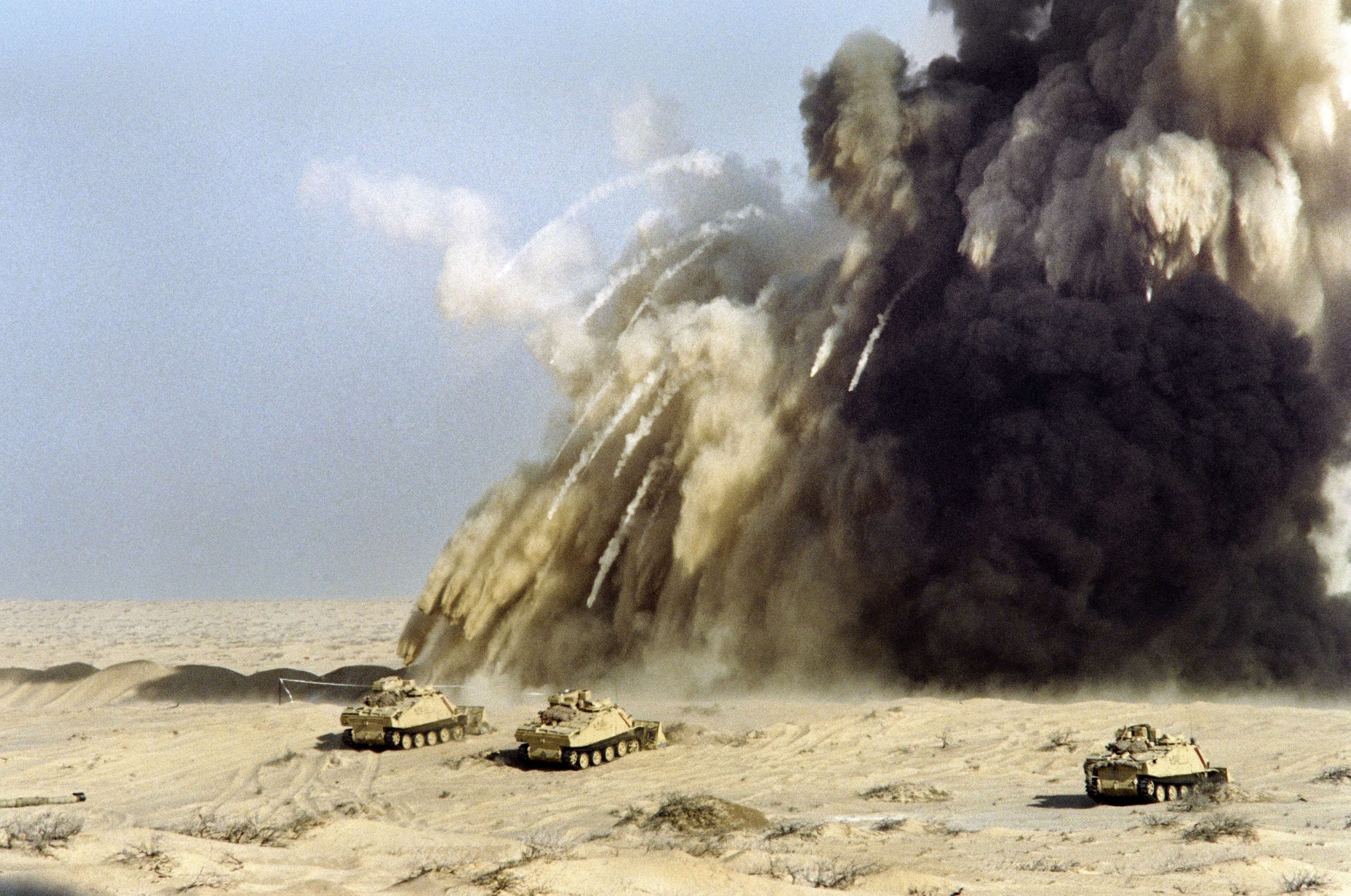 The first Gulf war saw hundreds of returning soldiers suffering with PTSD