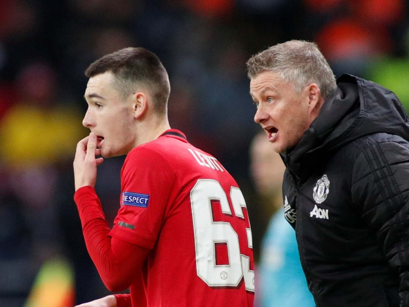 Solskjaer gives advice to Levitt in Kazakhstan