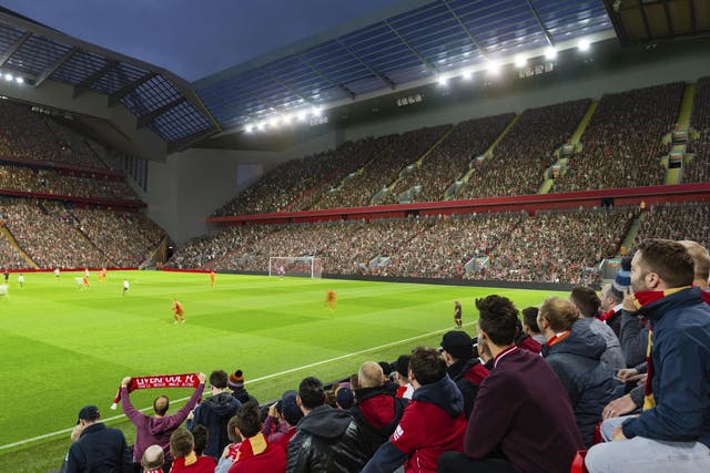 The proposed Anfield Road stand will take total capacity above 60,000