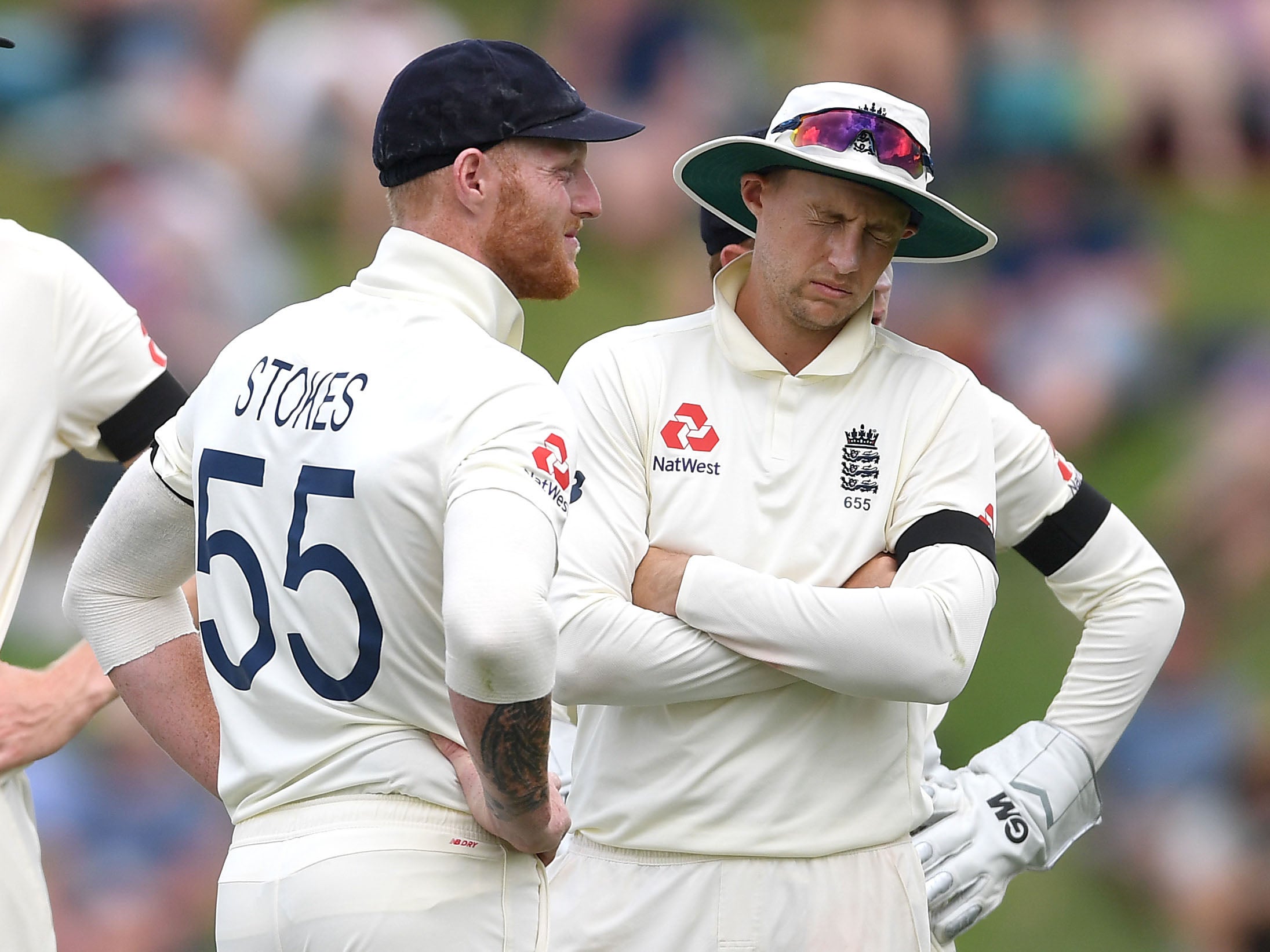 It was another frustrating day for England captain Joe Root after winning the toss and electing to bowl