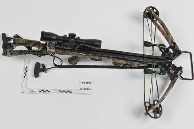 One of the crossbows used by Ramanodge Unmathallegadoo