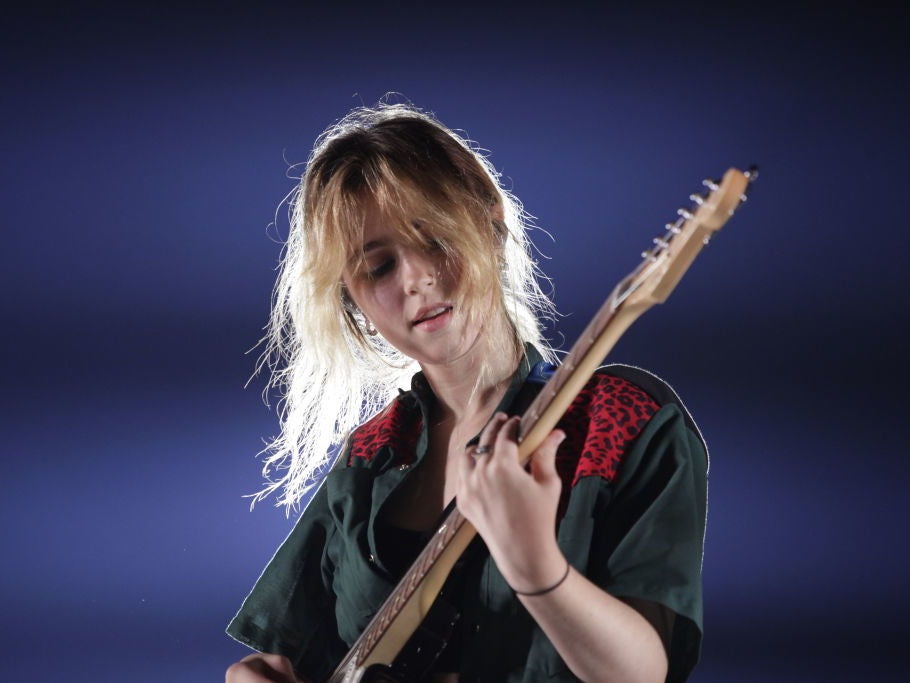 Hauntingly layered: Clairo in concert in June (Jason Wise/Getty for Live Nation)