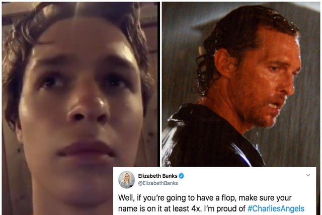 ‘I’m sure we could write a book on why it didn’t work’: Ansel Elgort on Instagram Live, Elizabeth Banks’ self-deprecating post-flop tweet, and Matthew McConaughey in Serenity