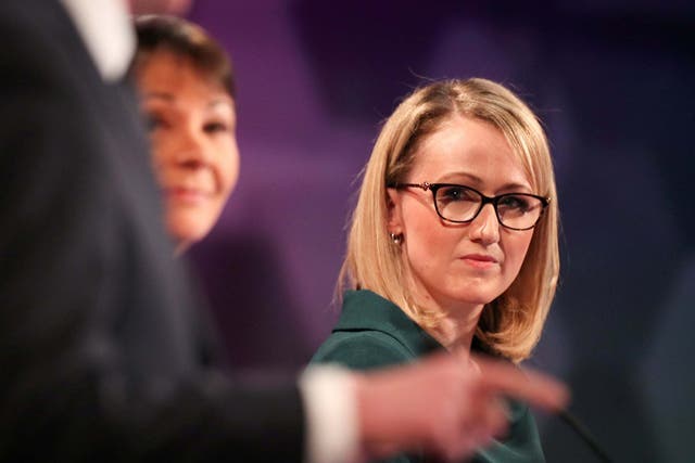 Rebecca Long-Bailey came out just ahead in the debate