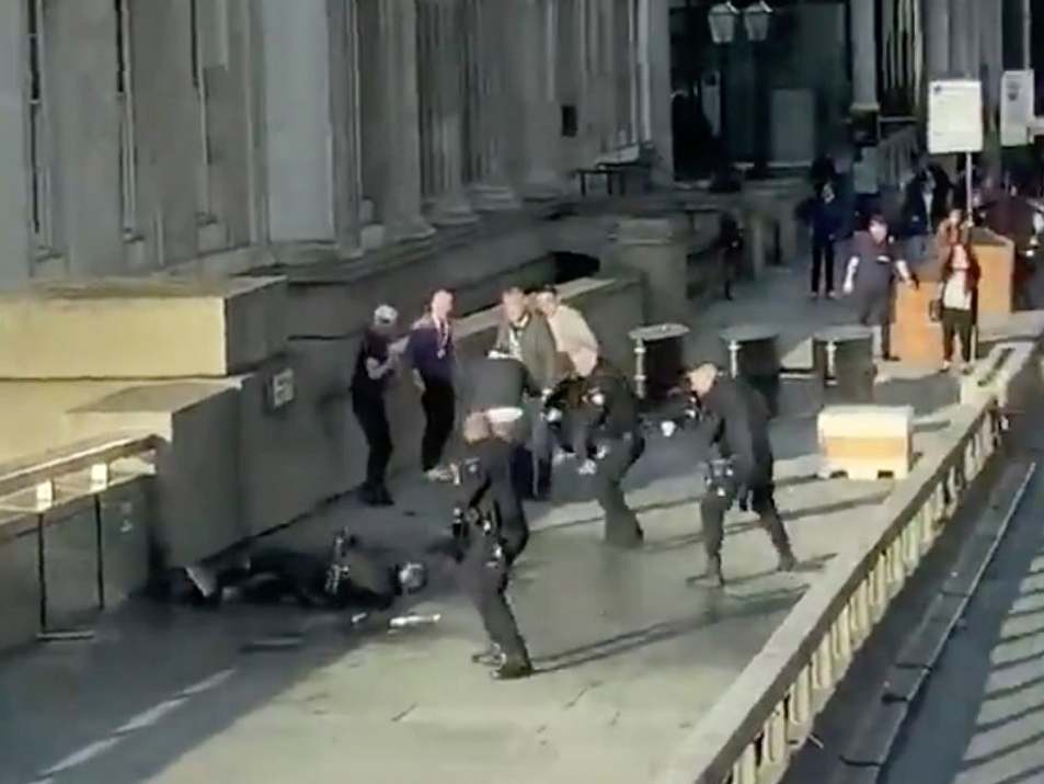 London Bridge attack – live updates: Sadiq Khan says terrorism cannot be separated from police cuts after two killed in stabbing attack