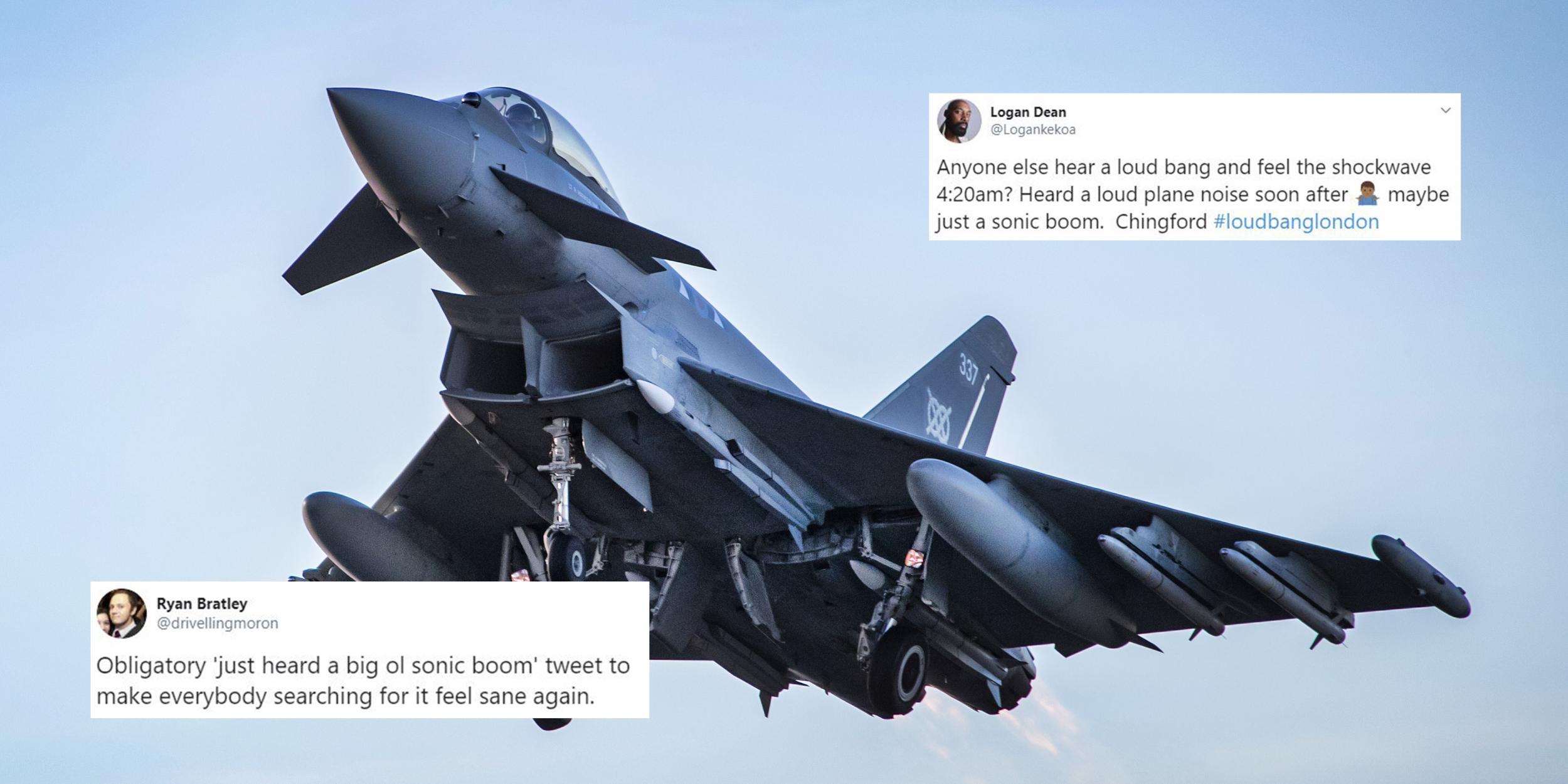 Sonic boom How Twitter reacted to the 'loud noise' heard in parts of