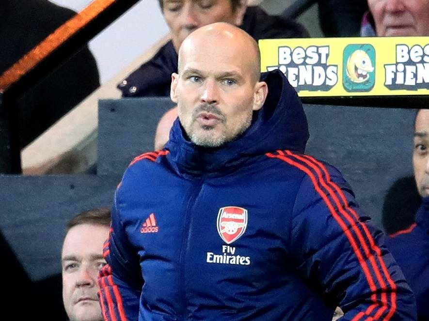 Freddie Ljungberg’s time as Arsenal interim manager got off to a disappointing start