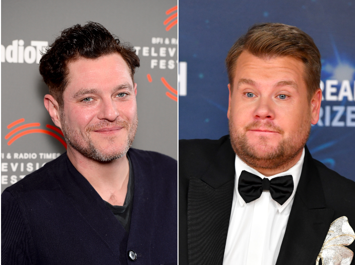 Gavin and Stacey star Mathew Horne shuts down reporter who asks about James Corden feud: &apos;You made it up&apos;