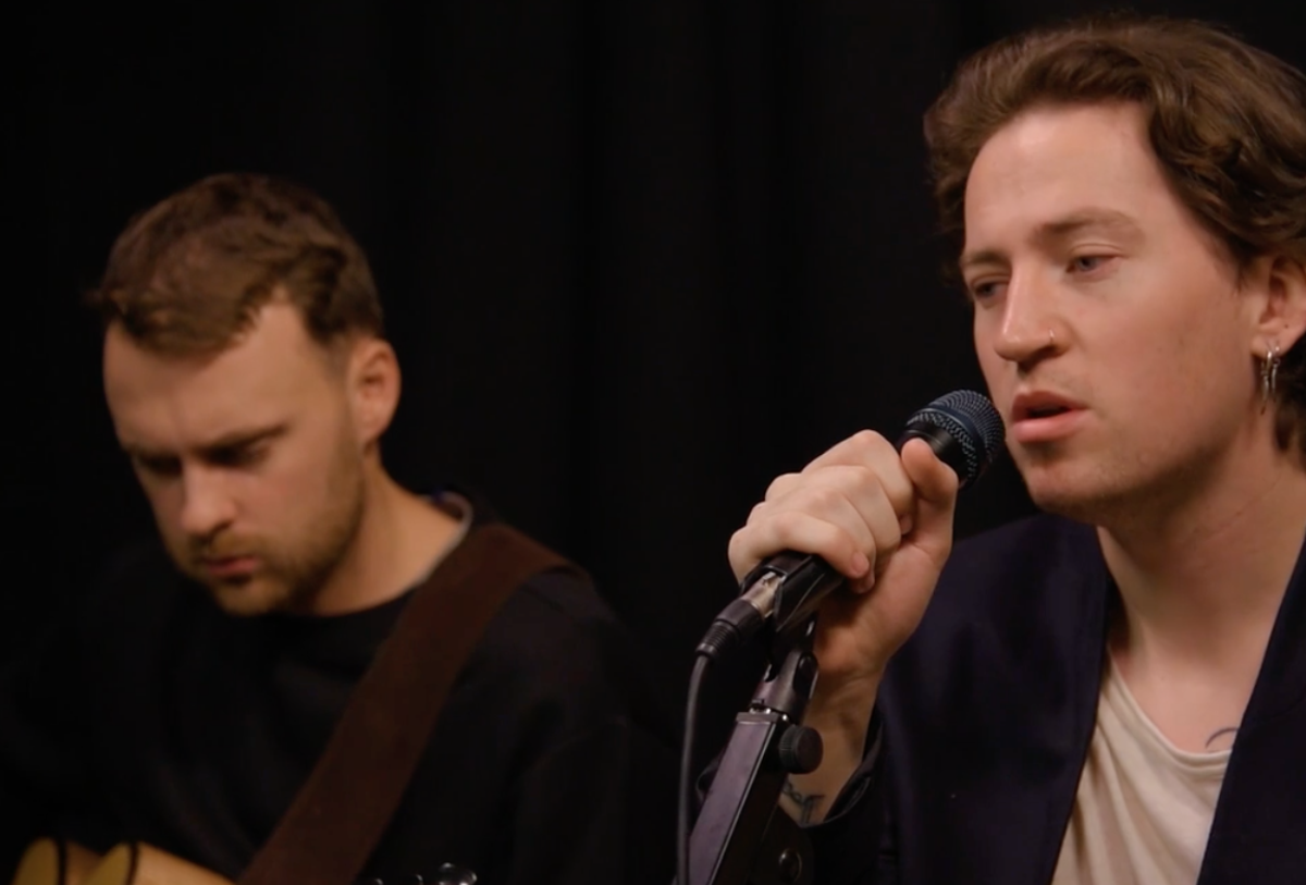 Irish pop-rock band Picture This perform their hit ‘One Drink’ for ...