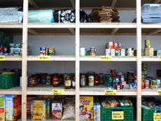 Number of children relying on food banks more than doubles during lockdown, figures show