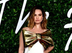 Lily James says she ‘kept having panic attacks’ while filming Rebecca