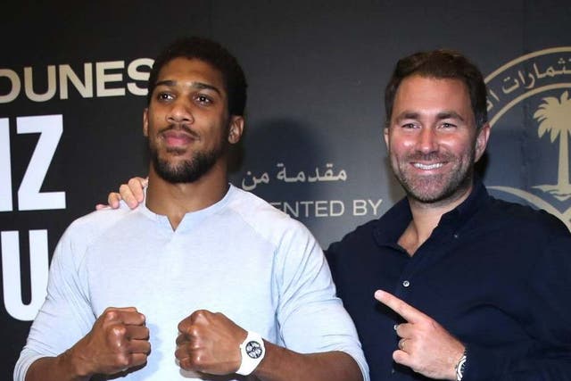 Hearn insists camp has been excellent for Joshua