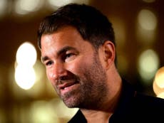 Hearn plans to bring world championship boxing back in his garden