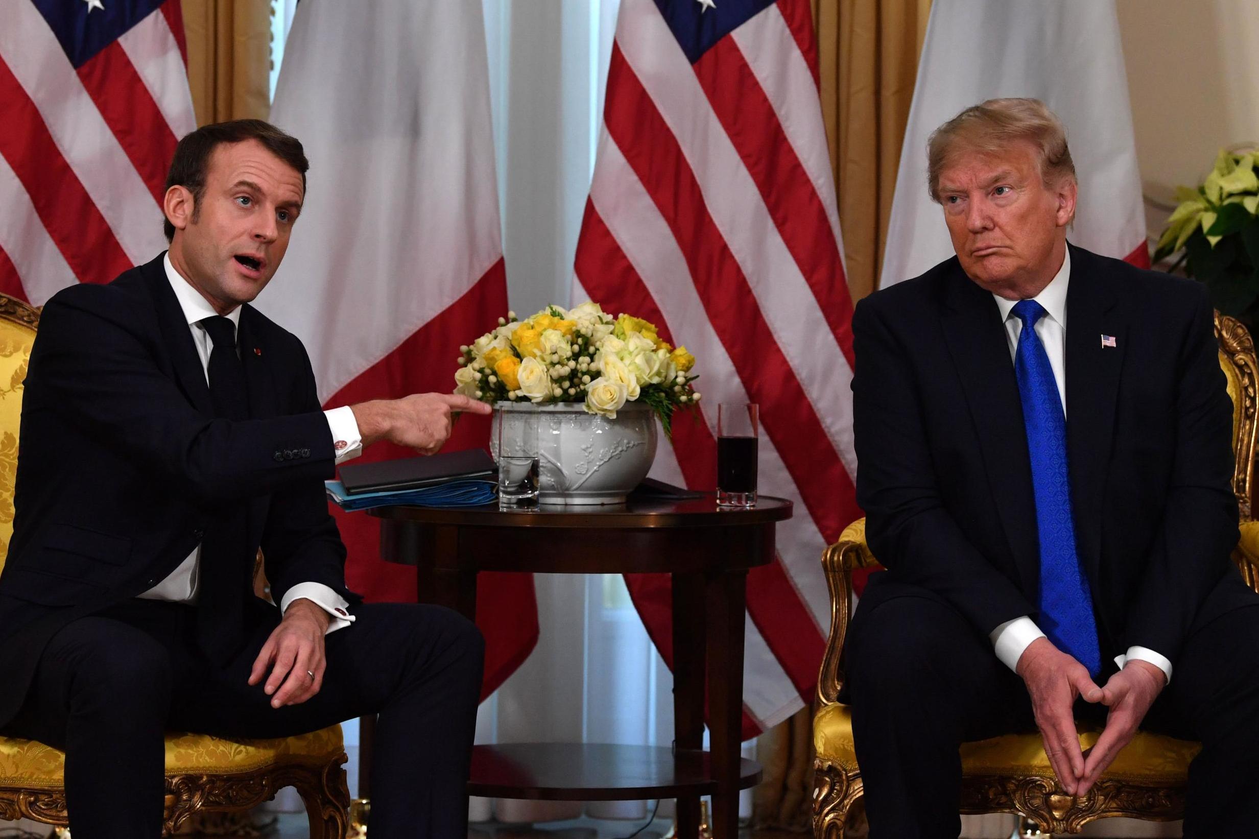 In one moment of unscripted exasperation at NATO, Macron showed Trump what the whole world thinks of him now