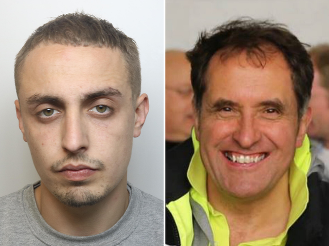 Tarkan Agca (left) pleaded guilty to killing ex-Royal Marine Andrej Szaruta (right) in a road rage incident on the A303 near Stonehenge, in Wiltshire, on 21 June 2019.