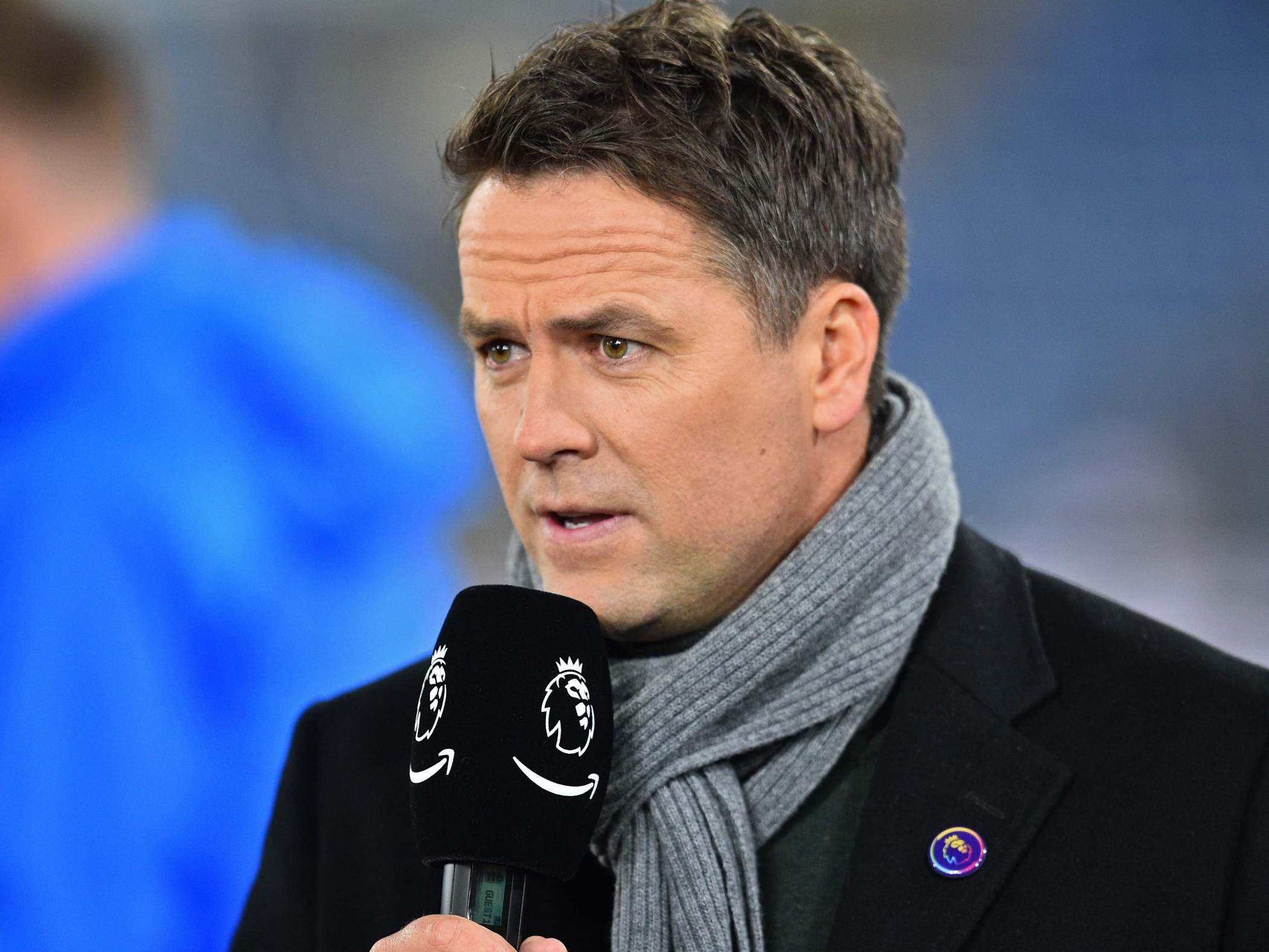 Michael Owen was one of the pundits during the first games streamed